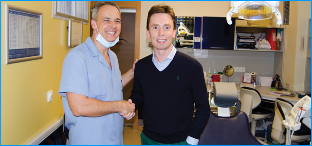 Ken Doherty at Kreativ Dental Clinic